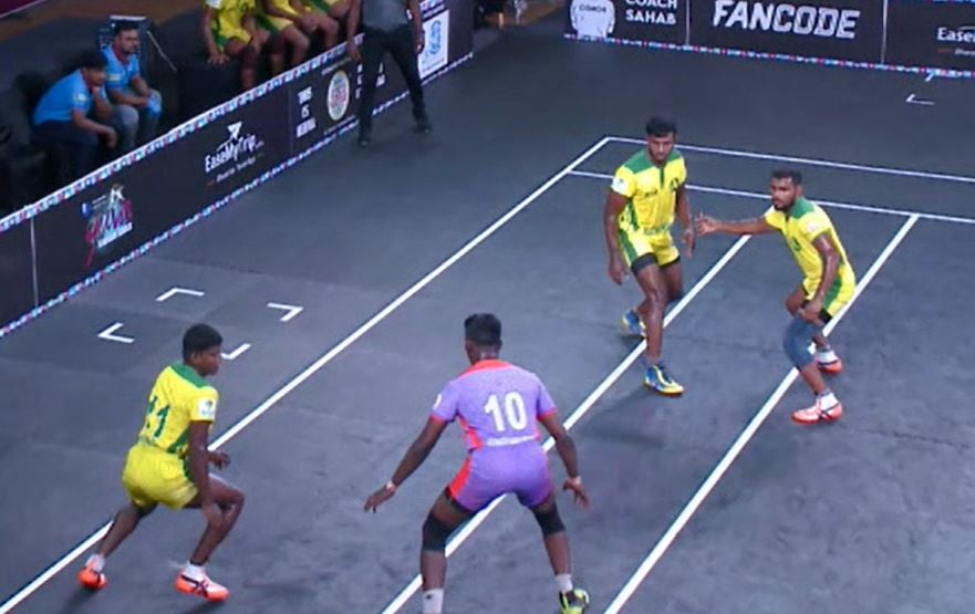 Jayachitra Club grind out a 35-32 win against Alathankarai Club