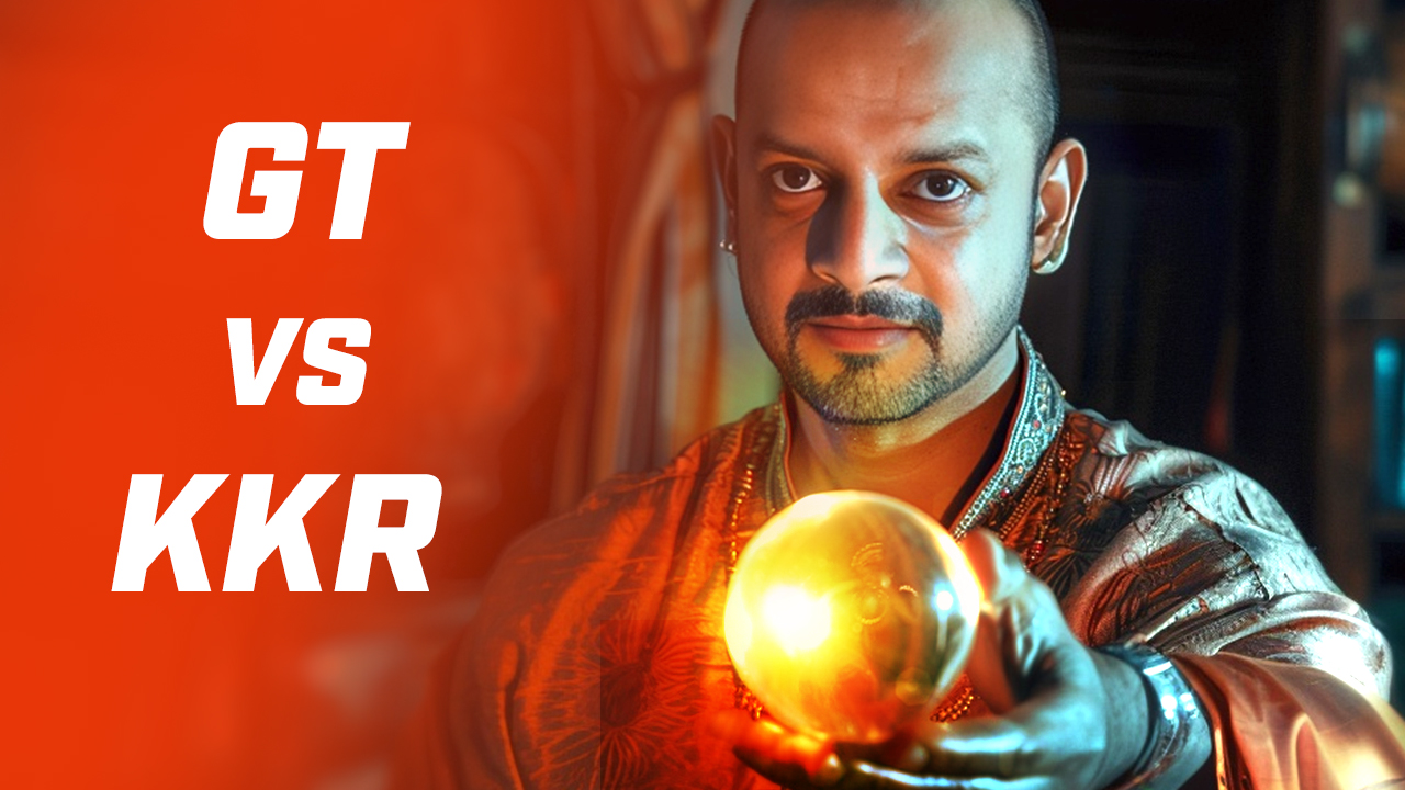 GT vs KKR: Prediction time with Murali Kartik